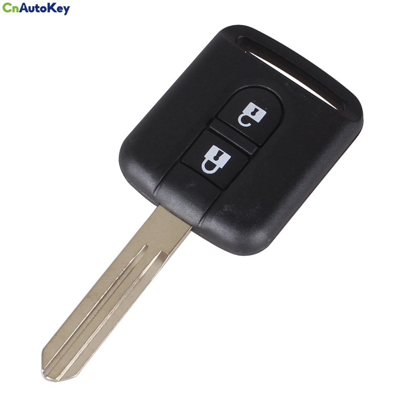 CS027003 New Replacement Remote Car Key Shell Case Fob Keyless Entry 2 Button For Qashqai Nissan Micra Navara Almera Note