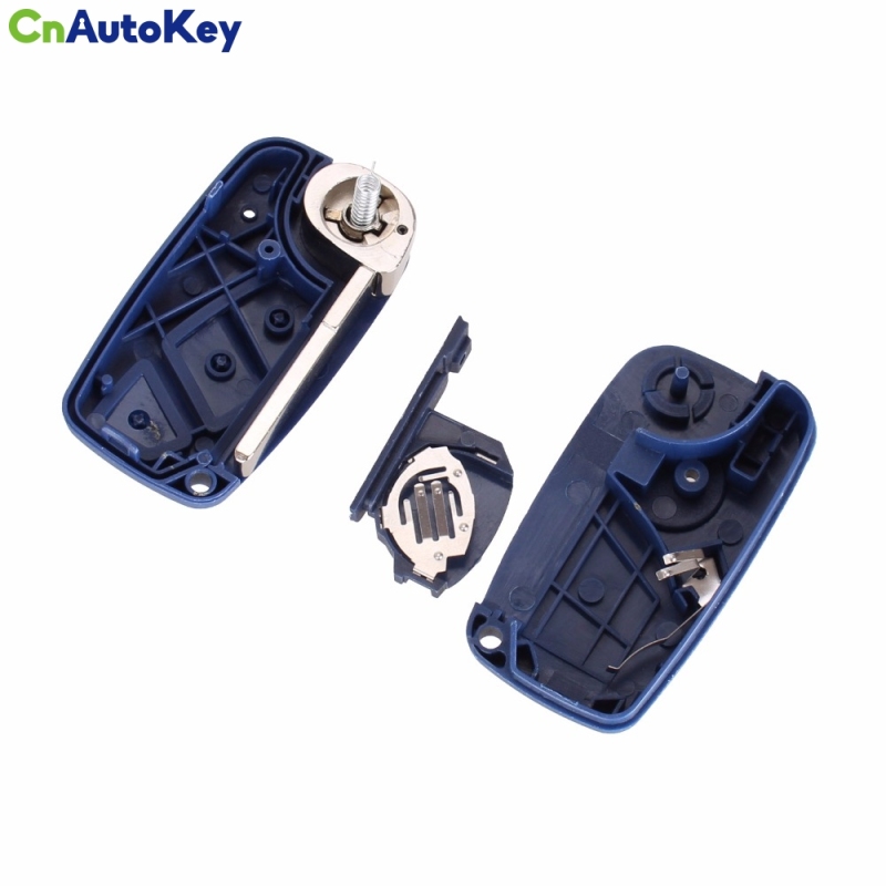 CS017004 Flip Remote 3 Buttons Car Cover Key Shell For FIAT Punto Ducato Stilo Panda Idea Doblo Bravo Keyless Fob Case
