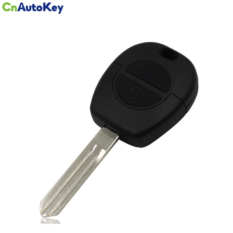 CS027008 2 Button Remote Fob Car Key Shell Stying For Nissan Micra Almera Primera X-Trail Replacement Uncut Blade Car Key Case