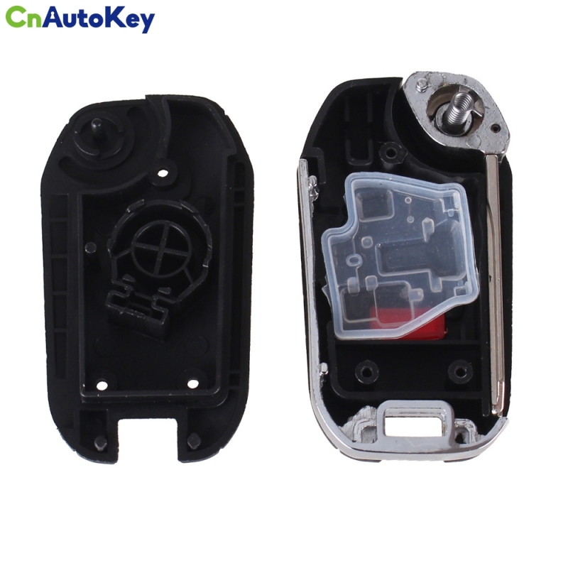 CS027022 4 Buttons Uncut Blank Remote Flip Folding Key Shell Case Fob For Nissan Altima Maxima Sentra Versa