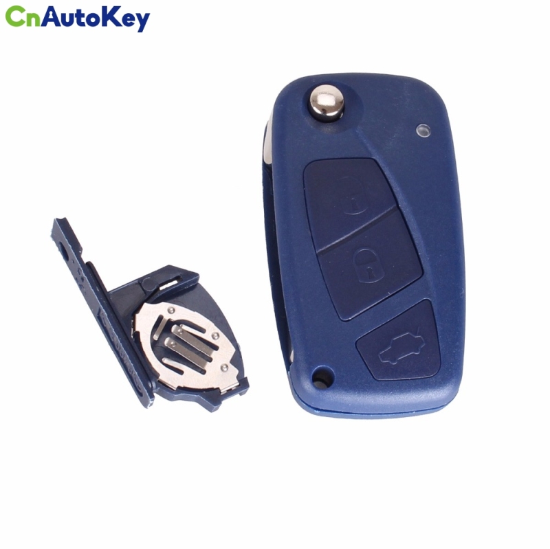 CS017004 Flip Remote 3 Buttons Car Cover Key Shell For FIAT Punto Ducato Stilo Panda Idea Doblo Bravo Keyless Fob Case