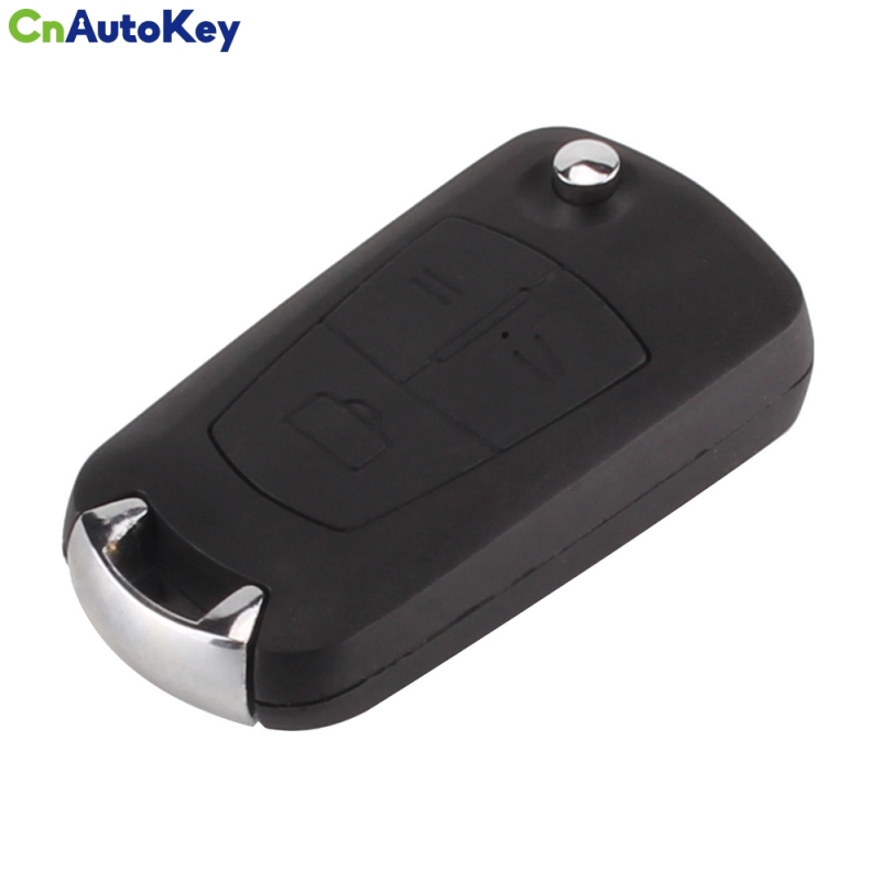 CS028016 Replacement Modified Flip Remote Key Shell Case Folding Car Key Cover For Opel Blanks 3 Button with Blade HU100A