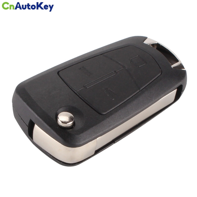 CS028018 3 Buttons Uncut Flip Folding Key Remote Shell Case Fob For Vauxhall  Opel  Astra H  Corsa D  Vectra