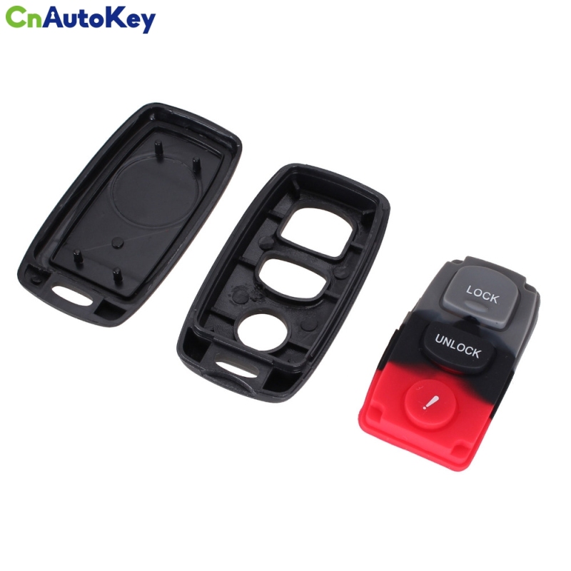 CS026004 3 Buttons Car Replacement Remote Key fob Case fit for MAZDA 3 6 MPV Protege 5 Replacement Fob Shell