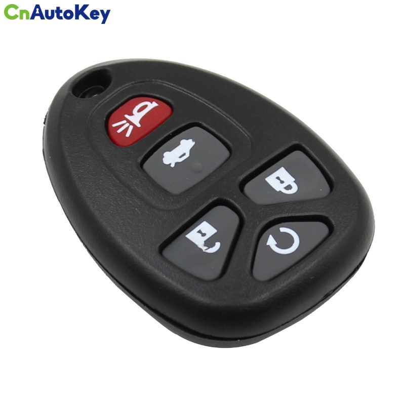 CS019006 5 Buttons Car Replacement Case Keyless Entry Remote Start Control Key Fob Cover