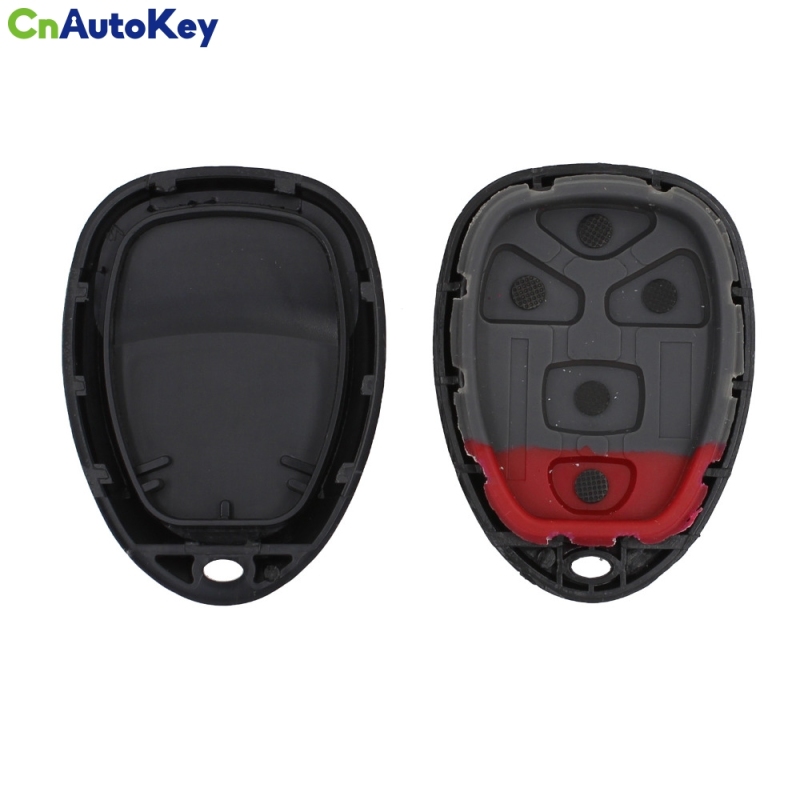 CS019006 5 Buttons Car Replacement Case Keyless Entry Remote Start Control Key Fob Cover