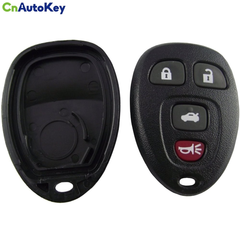 CS019005 4 Button keyless entry remote Key Fob Case Shell For Chevrolet Buick GMC Saturn