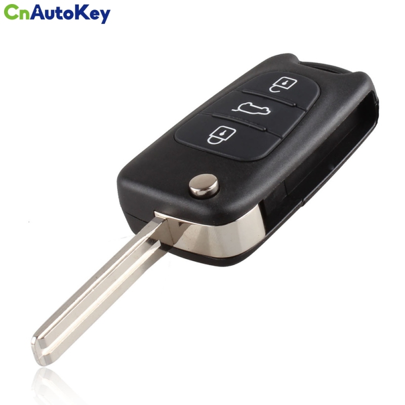 CN051001 Replacement Flip Remote Key Fob 3 Button 433Mhz ID46 Chip for Kia K5