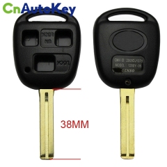 CS007008 Remote Key Shell for Toyota 3 button toy48 38MM