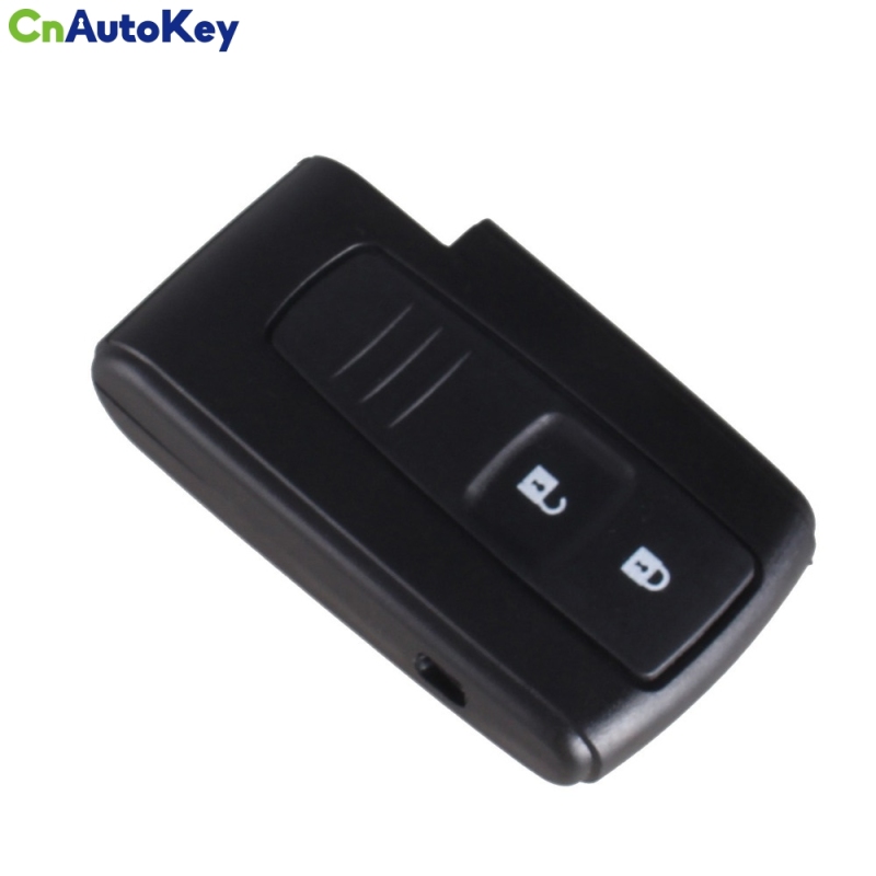 CS007042 For Toyota Prius Fob 2 Buttons Smart Remote Key Keyless Entry Case Shell Without Key Blade