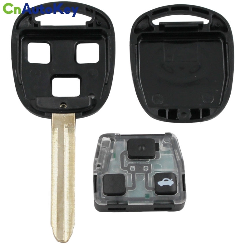 CN007106 3 Buttons Keyless Entry Fob Remote Key for Toyota 315 433MHZ With 4C 4D67 Chip Inside TOY43