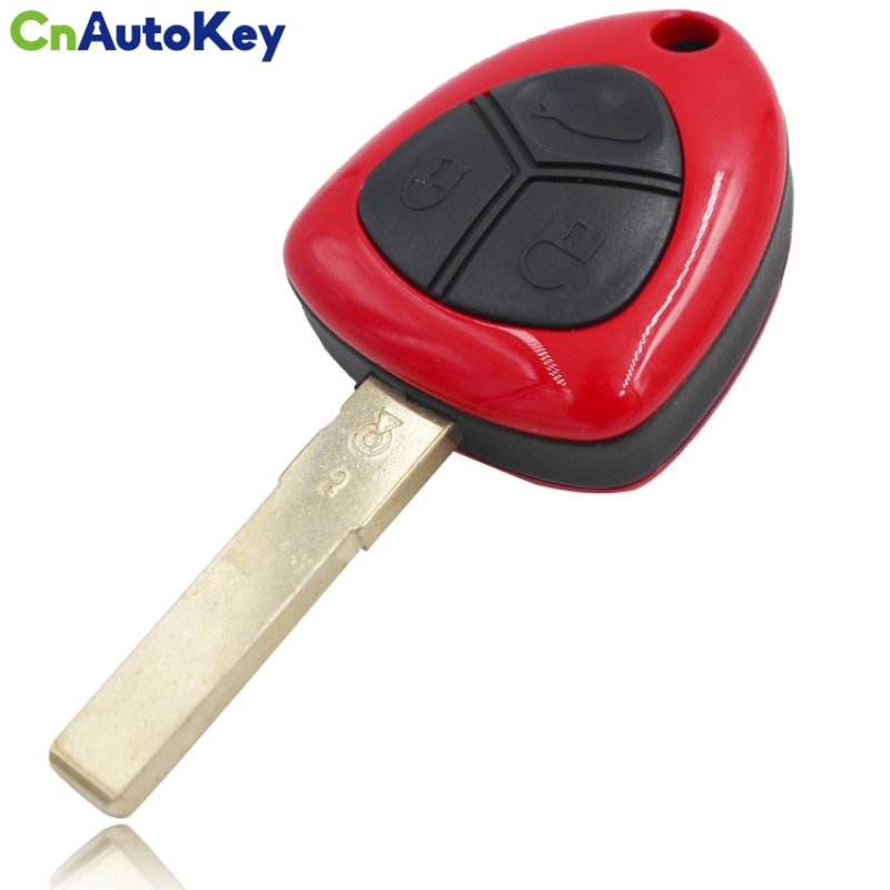 CS094002 3 Buttons Replacement Blank Fob Key Case Remote Smart Key Shell for 458