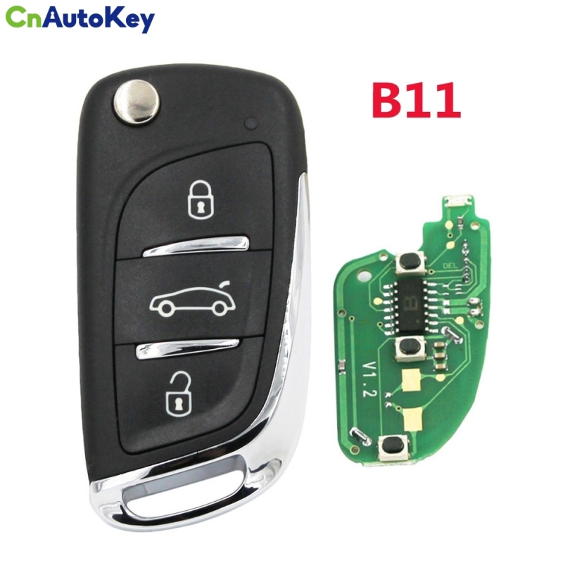 B11 KD900 URG200 Remote Control 3 Buttons Car Key Remote DS Style For KD900