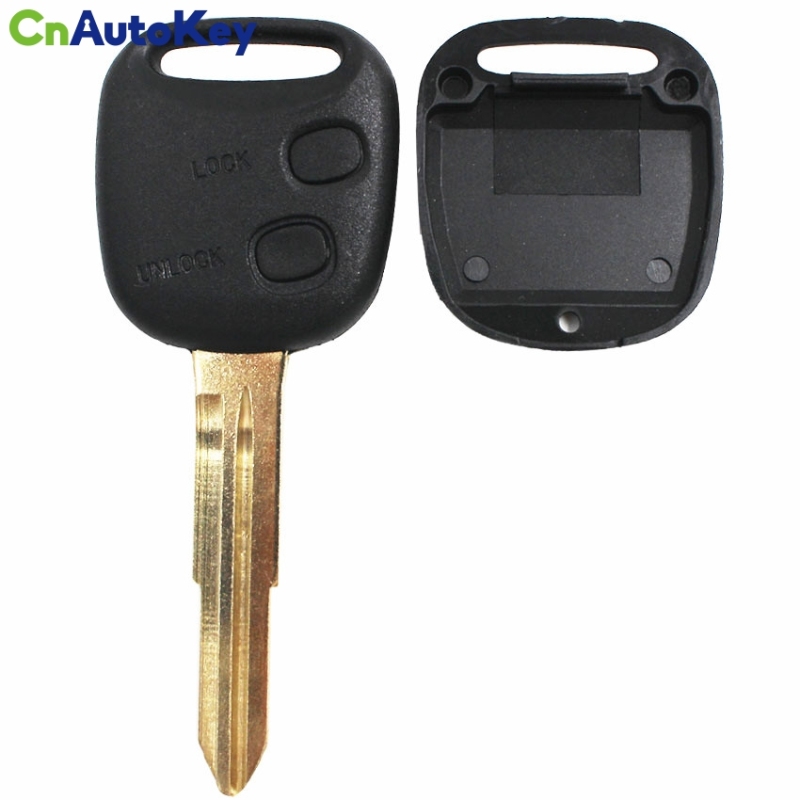 CS090001 2 Buttons Replacement Car Key Blank Fob Key Case Remote Key Shell Cover for Daihatsu