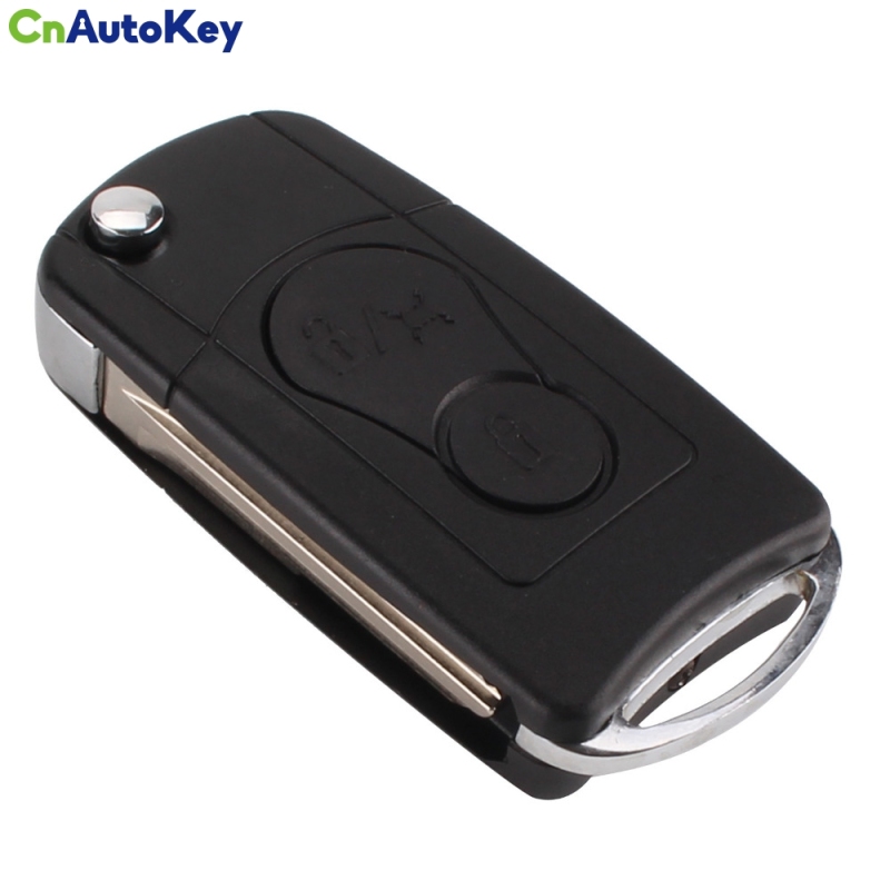 CS096002 For Ssangyong 2 BUTTON Flip Folding Remote Key Case Shell Case For Actyon SUV Kyron