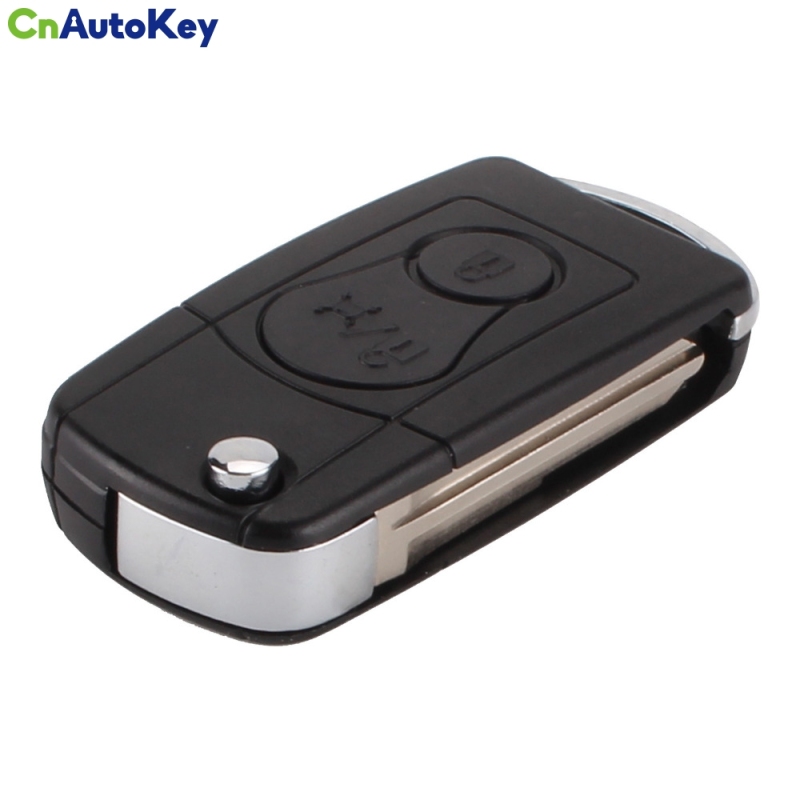 CS096002 For Ssangyong 2 BUTTON Flip Folding Remote Key Case Shell Case For Actyon SUV Kyron