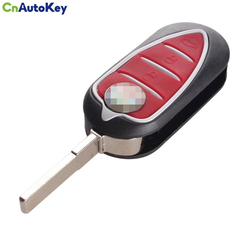 CS092003 Folding Flip Remote Key Shell 3 Button Case Fob for Alfa Romeo Mito Giulietta 159 GTA Replacement Case Fob