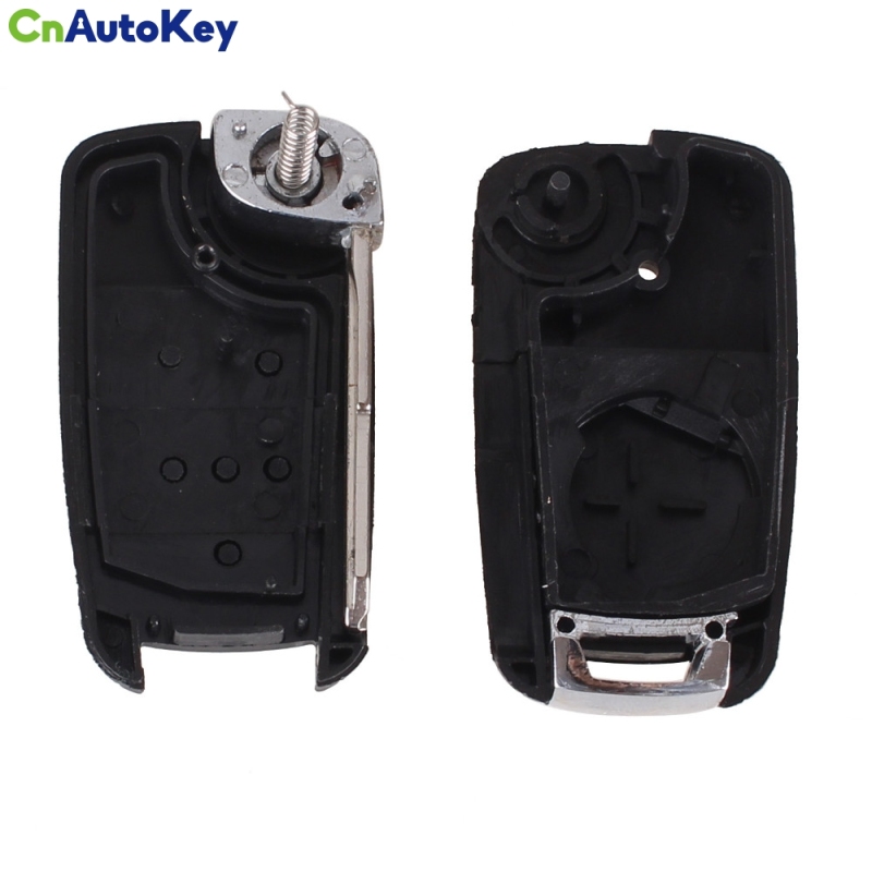 CS014008 Replacement Folding 3 Buttons Remote Key Case Shell for CHEVROLET Cruze Spark Flip Remote Key Fob 3 Button