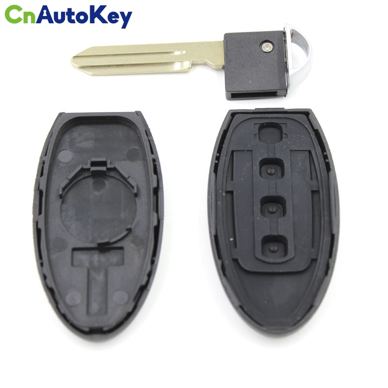 CS021006 4 BTN Car Remote Key Shell Case For Infiniti G37 Without Side Groove Fob Key Cover For Infiniti Fob Case Key Shell Cover