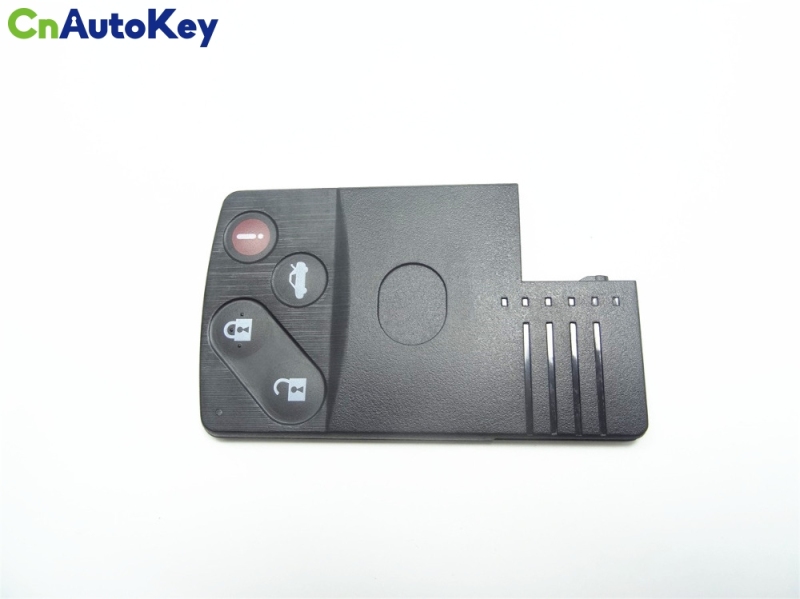 CS026010 Smart Card Remote Key Shell fit for MAZDA 5 6 CX-7 CX-9 RX8 Miata Replace 4 buttons without smart key 1pc