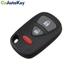 CS048009 2+1 Buttons New Keyless Replacement Key Shell Fob for USA Suzuki Grand Vitara SX4 XL-7