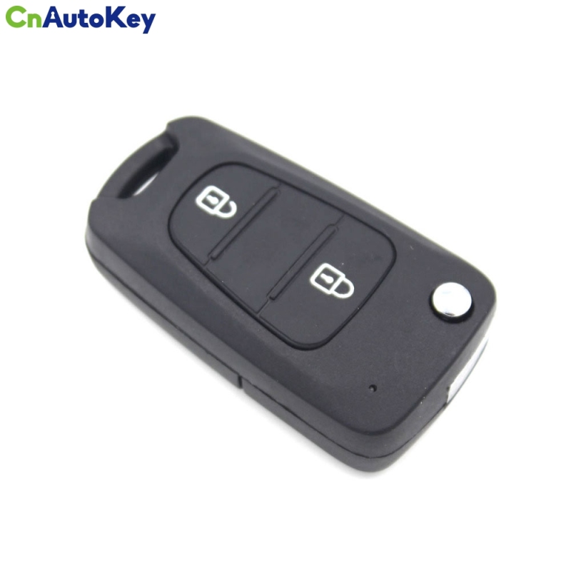 CS051016 Remote Car Key Case fit for KIA Sportage 2 Button Key Replacement Keyless Uncut Blade Car Key Shell No Chip
