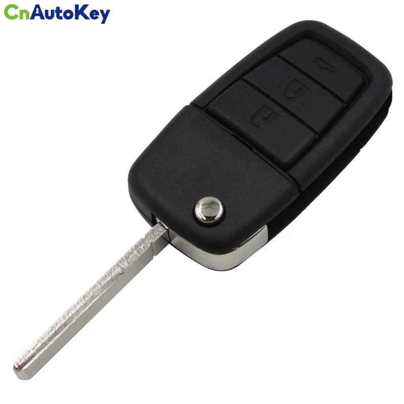 CS022002 New Car-styling 3 Buttons + Panic Flolding Flip Key Entry Remote Shell Case Cover With Blade For 4BT Holden VE Commodore