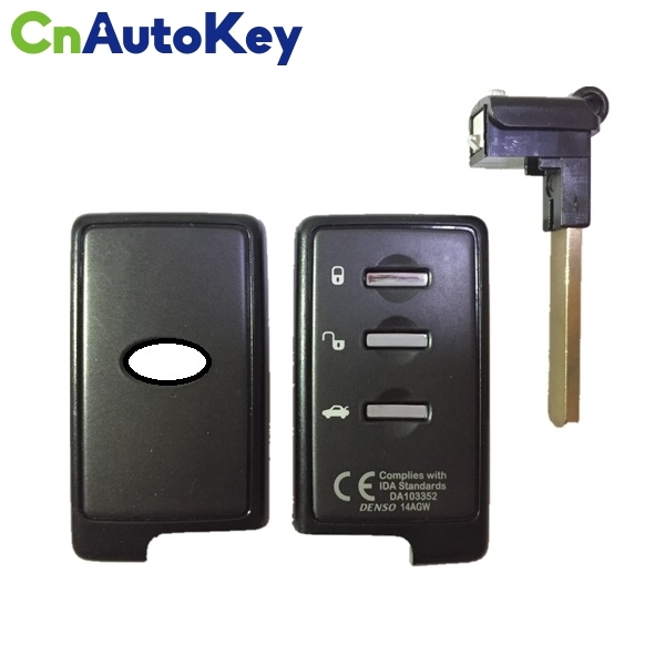 CS034002 Smart Remote Key Shell Case Fob 3 Button for Subaru Forester Impreza  XV(China