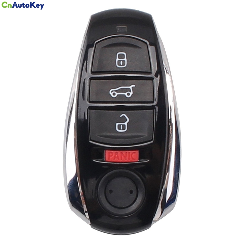 CS001019 4 Buttons Smart Key Case Shell for VW Volkswagen Touareg Panic Replacement Keyless
