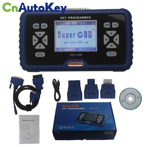 CNP070 Promotion V4.4 SuperOBD SKP-900 Hand-held OBD2 Auto Key Programmer Portuguese Version