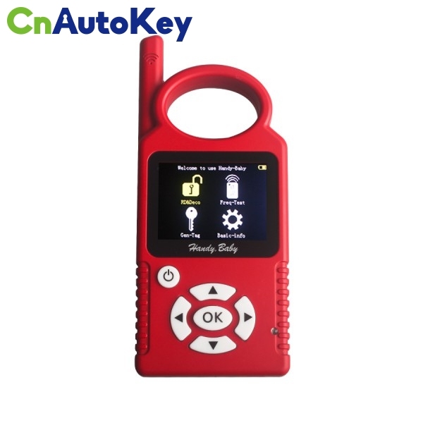 CNP100 V8.3.0 Handy Baby Hand-held Car Key Copy Auto Key Programmer for 4D4648 Chips Support Multi-Languages