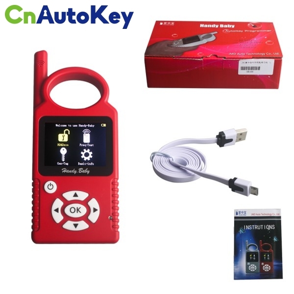 CNP100 V8.3.0 Handy Baby Hand-held Car Key Copy Auto Key Programmer for 4D4648 Chips Support Multi-Languages