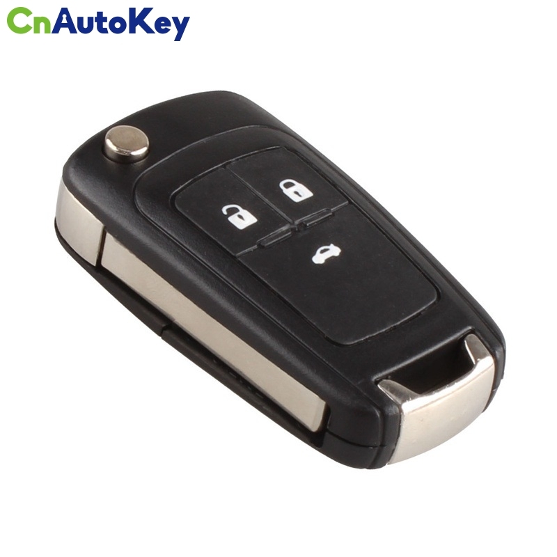 CS013009 3 Buttons Car Styling Folding Key Remote Replacement Case Shell Auto Accessories For Chevrolet Buick Aveo Cruze