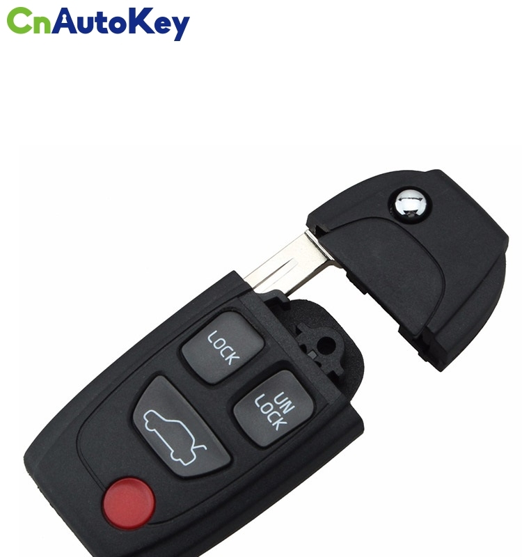 CS050009 Flip Key Shell For Refit for VOLVO S40 V40 C70 XC90 S90 3 + Panic