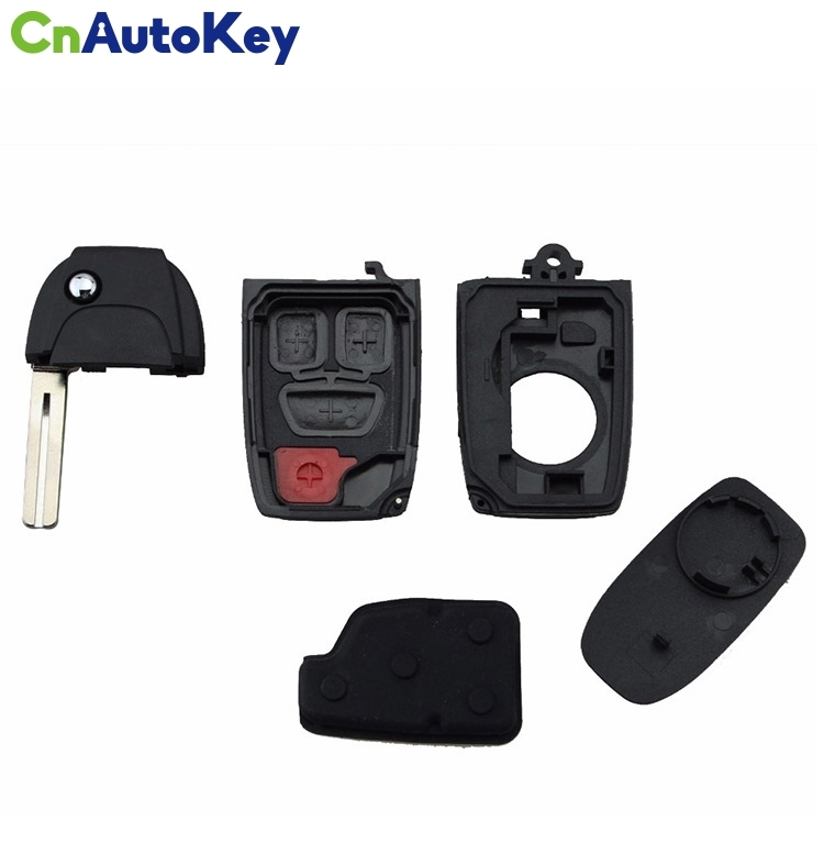 CS050009 Flip Key Shell For Refit for VOLVO S40 V40 C70 XC90 S90 3 + Panic