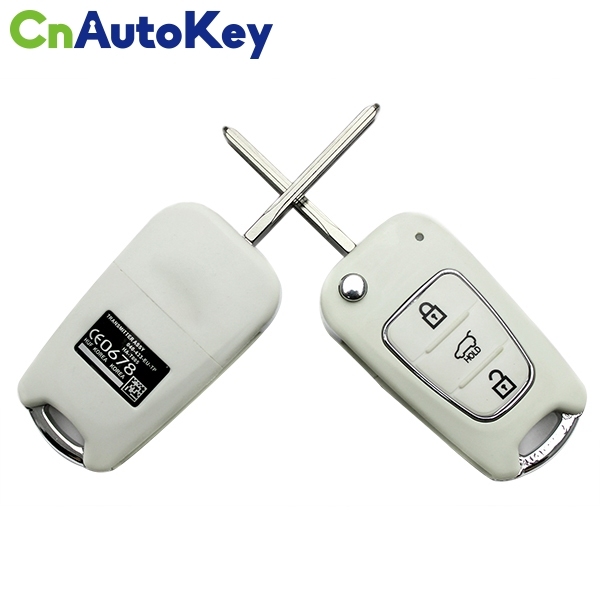 CS051017 for KIA 3 Button Flip remote control Key Shell