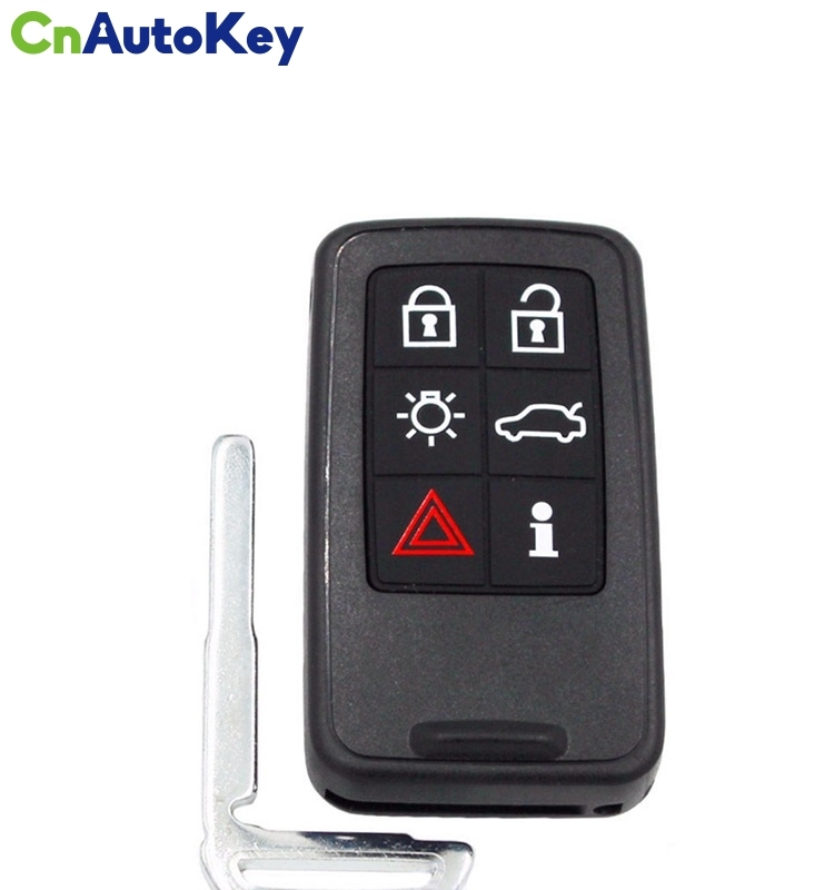 CS050010 Remote Car Key shell Fob 5+1 Button for Volvo S60 S80 V70 XC60 XC70