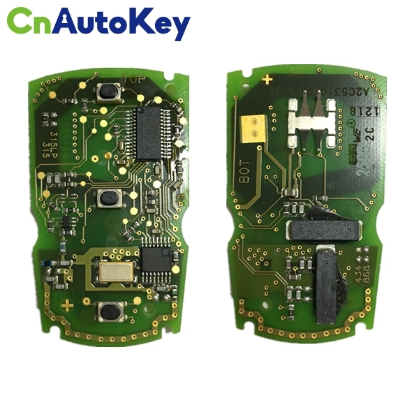 CN006073 ORIGINAL Smart Key (PCB) for BMW E-Series Buttons3 Frequency 315MHz Transponder PCF 7945 Keyless GO