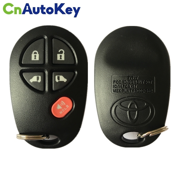 CN007109 Original 2004-2017 toyota tundra 4+1 Button remote keyless entry 315MHZ GQ43VT20T