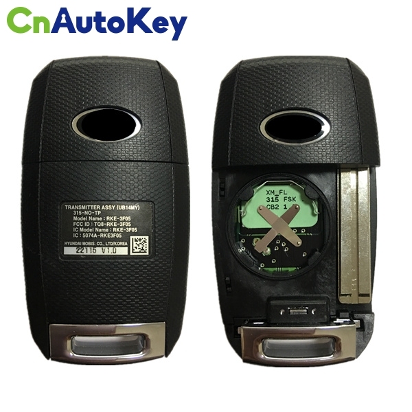 CN051018 Original 4 Button 2013-2015 Kia Sorento Flip key 315MHZ  TQ8-RKE-3F05