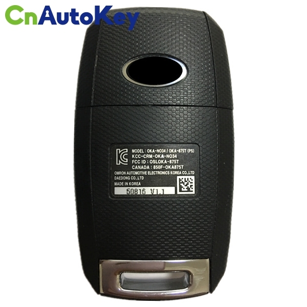 CN051020 kia remote flip key for 2014-2017 kia soul 433MHZ osloka-875t(PS)