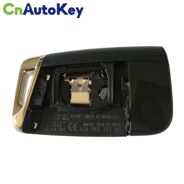 CN001067 For Vw Golf Polo Touran Etc 3 Button Flip Key Fob Remote 5g0 959 752 BC 434mzh Keyless GO