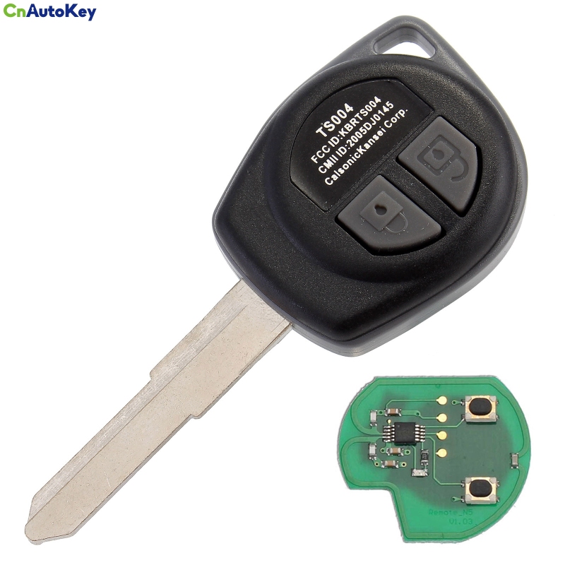 CN048004 2 Buttons 433MHz Remote Car Key for SUZUKI SWIFT ID46