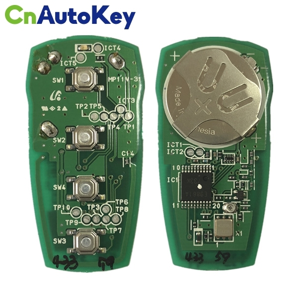 CN051028 Original Kia 3+1 button Remote  Key  434MHZ