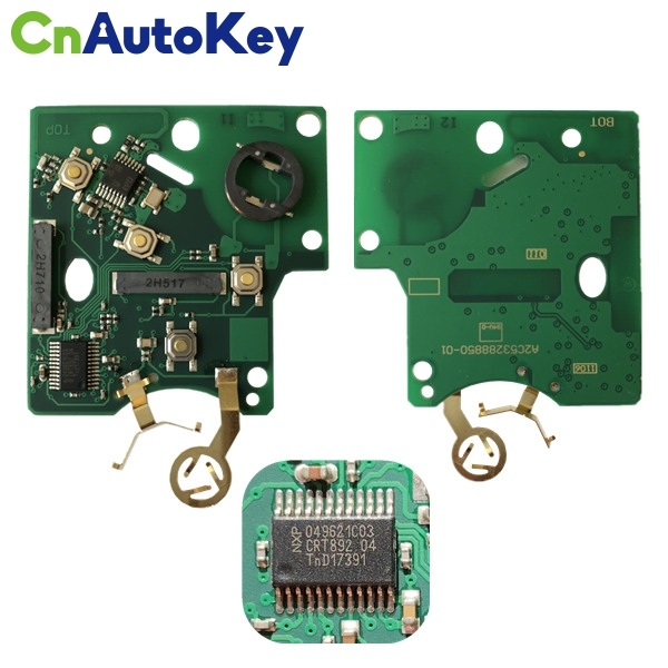 CN010022  Auto Smart Card Key Fob 433 MHZ PCF7952 Chip per Renault Megane Scenic Laguna