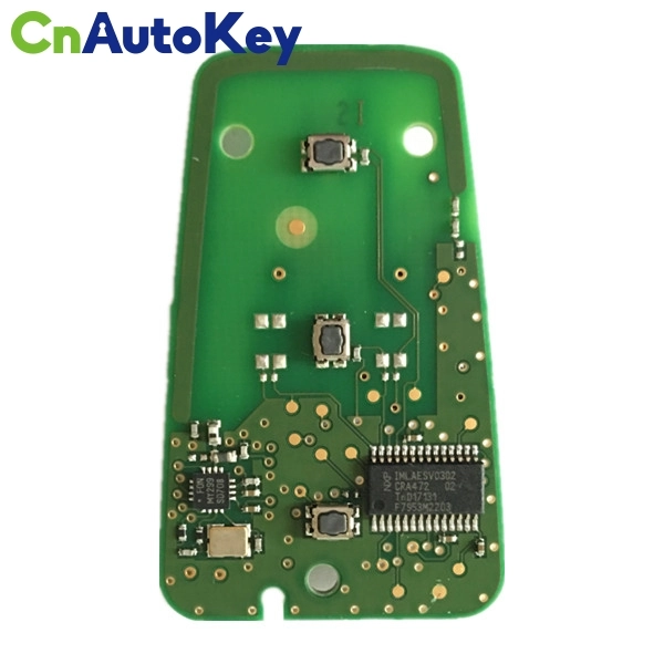 CN009038 ORIGINAL Smart Key (PCB) for Citroen  Peugeot 3Buttons  434 MHz Transponder HITAG 128-bit AES Keyless Go