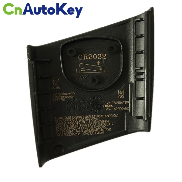 CN001081 ORIGINAL Smart Key for VW Passat B8 3Buttons 434 MHz MEGAMOS88 AES Part No 3V0 959 752