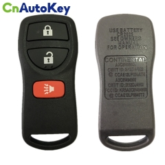 CN027054 2002-6 Nissan Pathfinder Keyless Remote Car Key Fob315MHz KR5A2C81494900