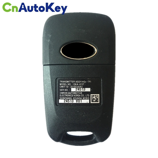 CN020022 Hyundai Elantra 2 button Flip Key(433MHz) ID46