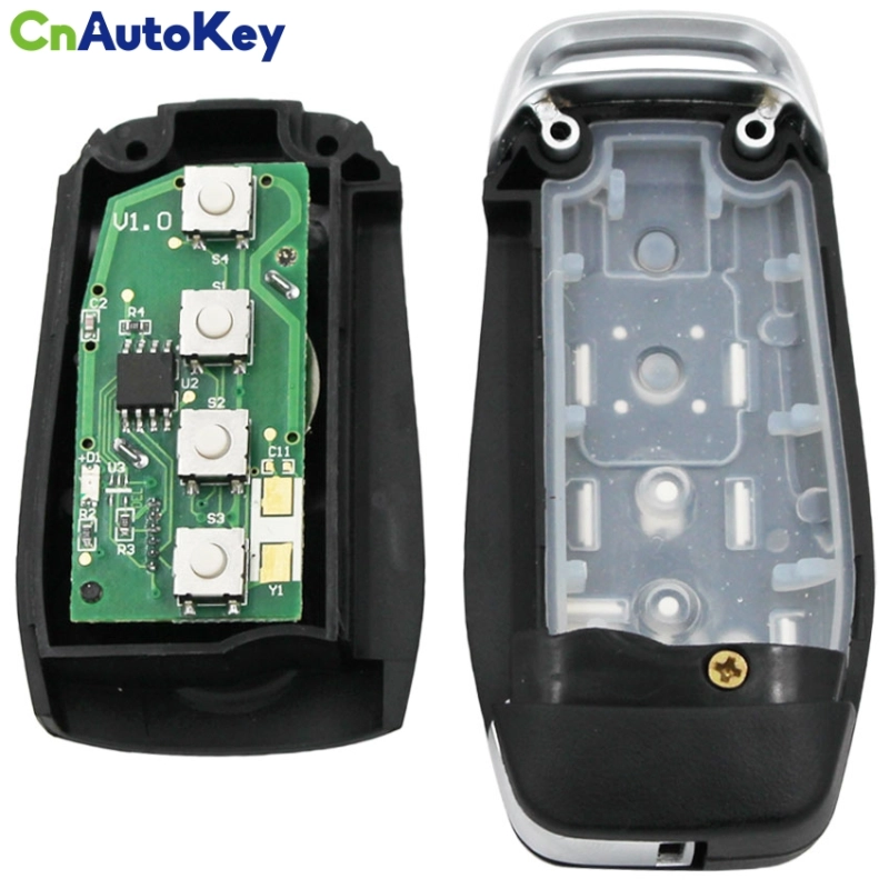 B12-4 KD900 URG200 3+1 Buttons Remote Control 4 Buttons Car Key Remote  F Style For KD900